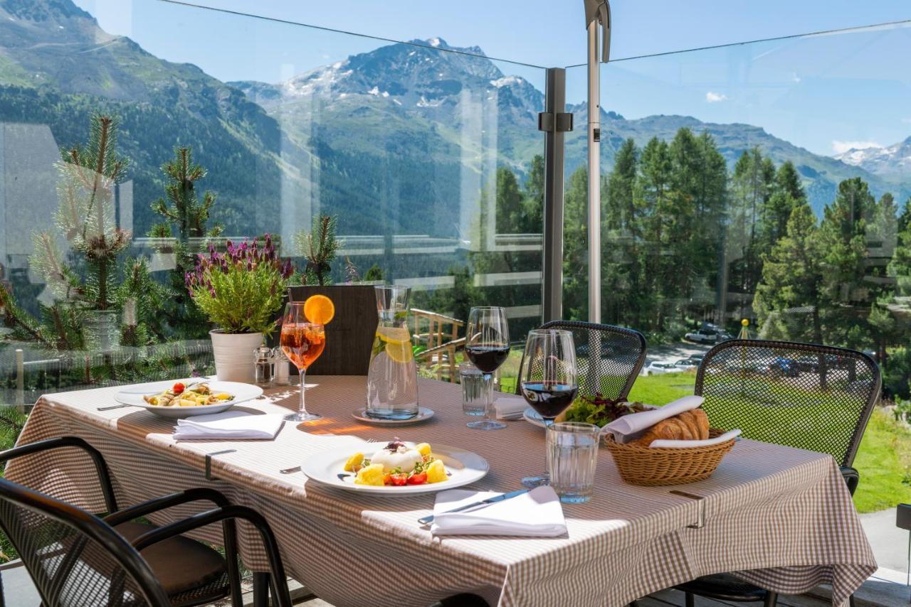 Bed and Breakfast Sternwarte By Randolins St. Moritz Exterior foto