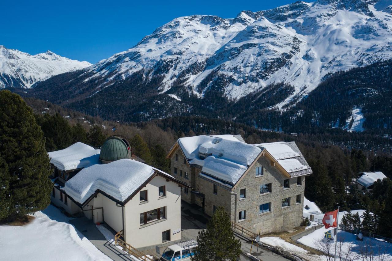 Bed and Breakfast Sternwarte By Randolins St. Moritz Exterior foto